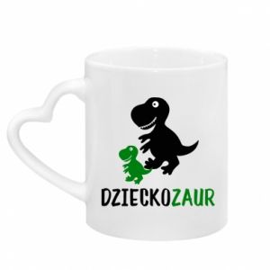 Kubki z uchwytem w kształcie serca