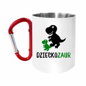 Kubki metalowe z uszkiem karabińczykiem