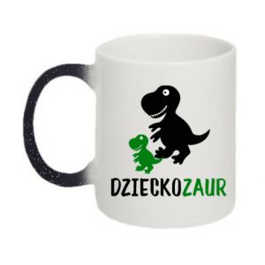 Kubki zmieniające kolor brokatowe