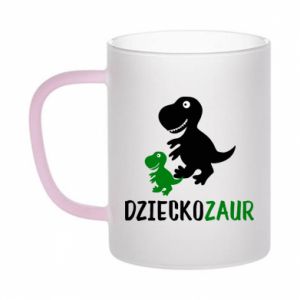 Kubki szronione dwukolorowe