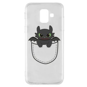 Etui na Samsung A6 2018 Szczerbatek smok w twojej kieszeni