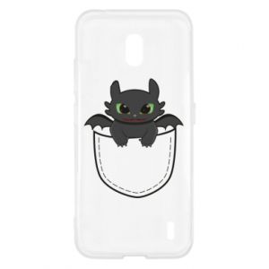 Etui na Nokia 2.2 Szczerbatek smok w twojej kieszeni - PrintSalon Etui na Nokia 2.2 Szczerbatek smok w twojej kieszeni