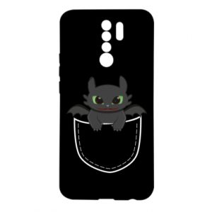 Etui na Xiaomi Redmi 9 Szczerbatek smok w twojej kieszeni - PrintSalon Etui na Xiaomi Redmi 9 Szczerbatek smok w twojej kieszeni