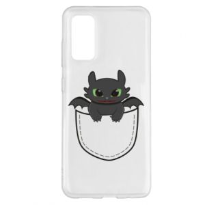 Etui na Samsung S20 Szczerbatek smok w twojej kieszeni - PrintSalon Etui na Samsung S20 Szczerbatek smok w twojej kieszeni