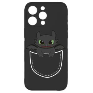 Etui na iPhone 16 Pro Szczerbatek smok w twojej kieszeni - PrintSalon Etui na iPhone 16 Pro Szczerbatek smok w twojej kieszeni