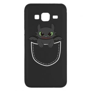 Etui na Samsung J3 2016 Szczerbatek smok w twojej kieszeni