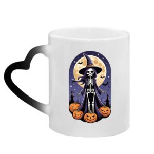 Kubki magiczne z uchwytem w kształcie serca