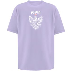 Koszulka oversize Sztuka orła i Polska - PrintSalon Koszulka oversize Sztuka orła i Polska