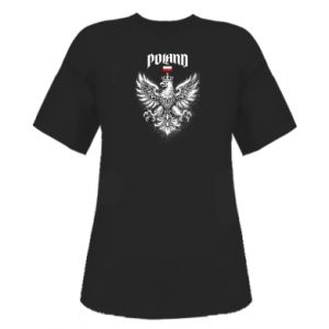 Koszulka premium oversize damska Sztuka orła i Polska
