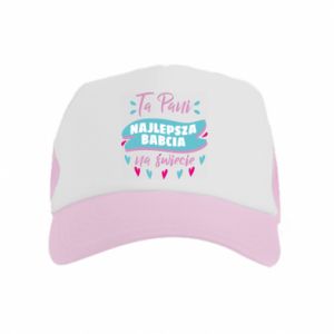 Czapki trucker dziecięce