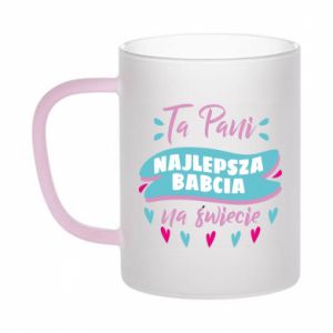Kubki szronione dwukolorowe