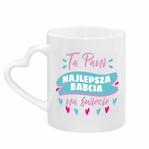 Kubki z uchwytem w kształcie serca