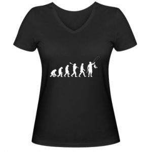 Koszulki V-neck damskie