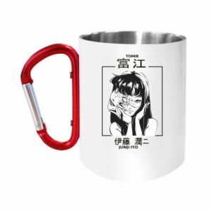Kubki metalowe z uszkiem karabińczykiem
