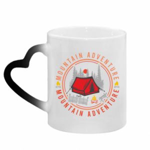 Kubki magiczne z uchwytem w kształcie serca