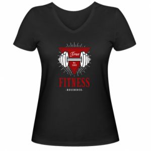 Koszulki V-neck damskie