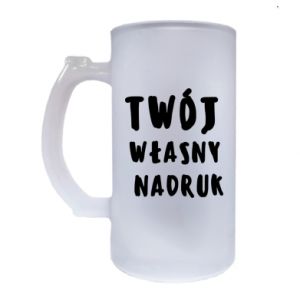 Kufel szroniony Twój własny nadruk - PrintSalon Kufel szroniony Twój własny nadruk