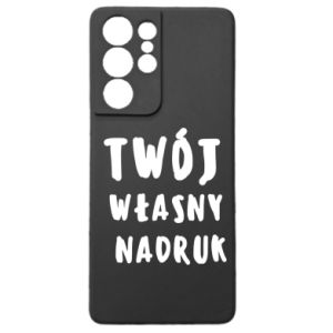 Etui na Samsung S21 Ultra Twój własny nadruk - PrintSalon Etui na Samsung S21 Ultra Twój własny nadruk