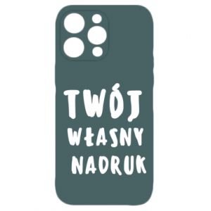 Etui na iPhone 15 Pro Max Twój własny nadruk - PrintSalon Etui na iPhone 15 Pro Max Twój własny nadruk