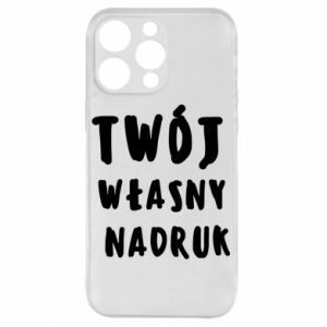 Etui na iPhone 15 Pro Twój własny nadruk