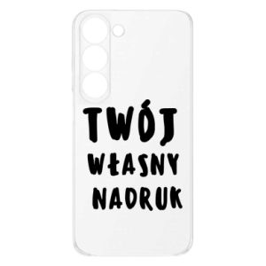 Etui na Samsung S24 Plus Twój własny nadruk - PrintSalon Etui na Samsung S24 Plus Twój własny nadruk