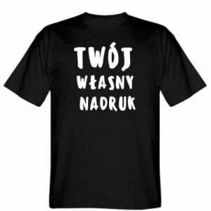 Koszulka męska Promo Twój własny nadruk - PrintSalon Koszulka męska Promo Twój własny nadruk