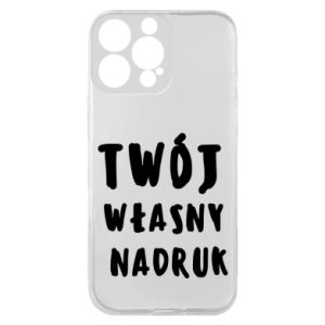 Etui na iPhone 16 Pro Max Twój własny nadruk