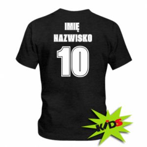 Koszulka dziecięca Twoje nazwisko Alumni