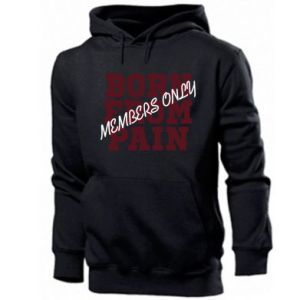 Bluza z kapturem męska Tylko dla członków Born From Pain