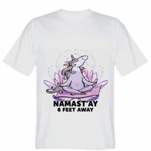 Koszulka męska z jednorożcami Unicorn - Namast'ay Away