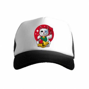 Czapki trucker dziecięce