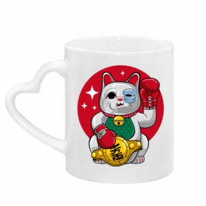 Kubki z uchwytem w kształcie serca