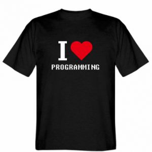 Koszulka męska Promo Uwielbiam programowanie