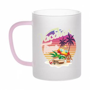 Kubki szronione dwukolorowe