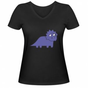 Koszulki V-neck damskie
