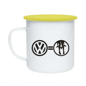 Kubki ceramiczne w stylu retro