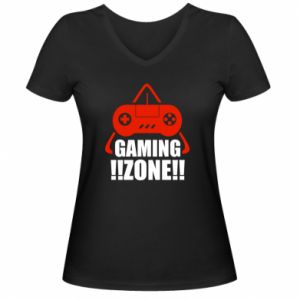 Koszulki V-neck damskie