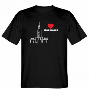 Koszulka męska Promo Warszawa kocham cię