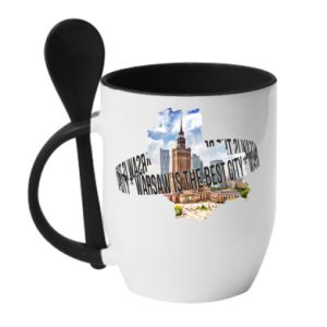 Kubki z ceramicznymi łyżkami
