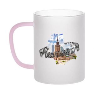 Kubki szronione dwukolorowe