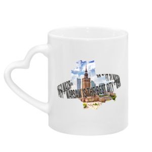 Kubki z uchwytem w kształcie serca
