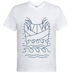 Koszulki V-neck męskie
