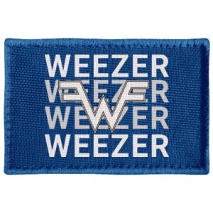 Naszywka prostokątna Weezer