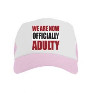 Czapki trucker dziecięce