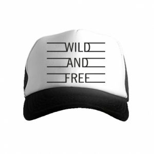 Czapki trucker dziecięce