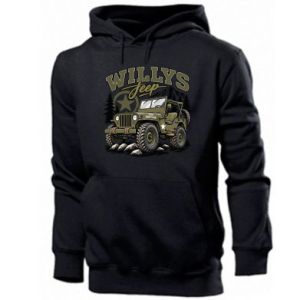 Bluza z kapturem męska Willys jeep