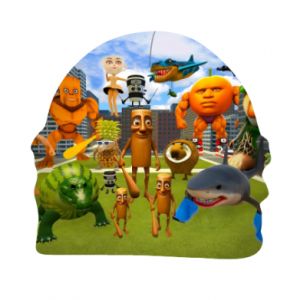 Czapka dziecięca Fullprint Włoskie memy