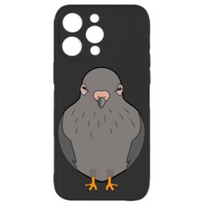 Etui na iPhone 16 Pro Wściekły gołąb - PrintSalon Etui na iPhone 16 Pro Wściekły gołąb