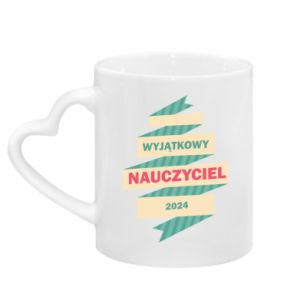 Kubki z uchwytem w kształcie serca