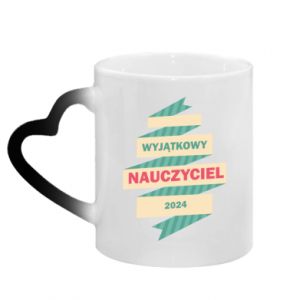 Kubki magiczne z uchwytem w kształcie serca